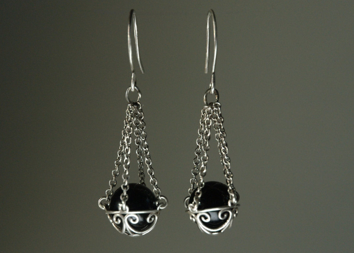 Spiral Basket Earrings